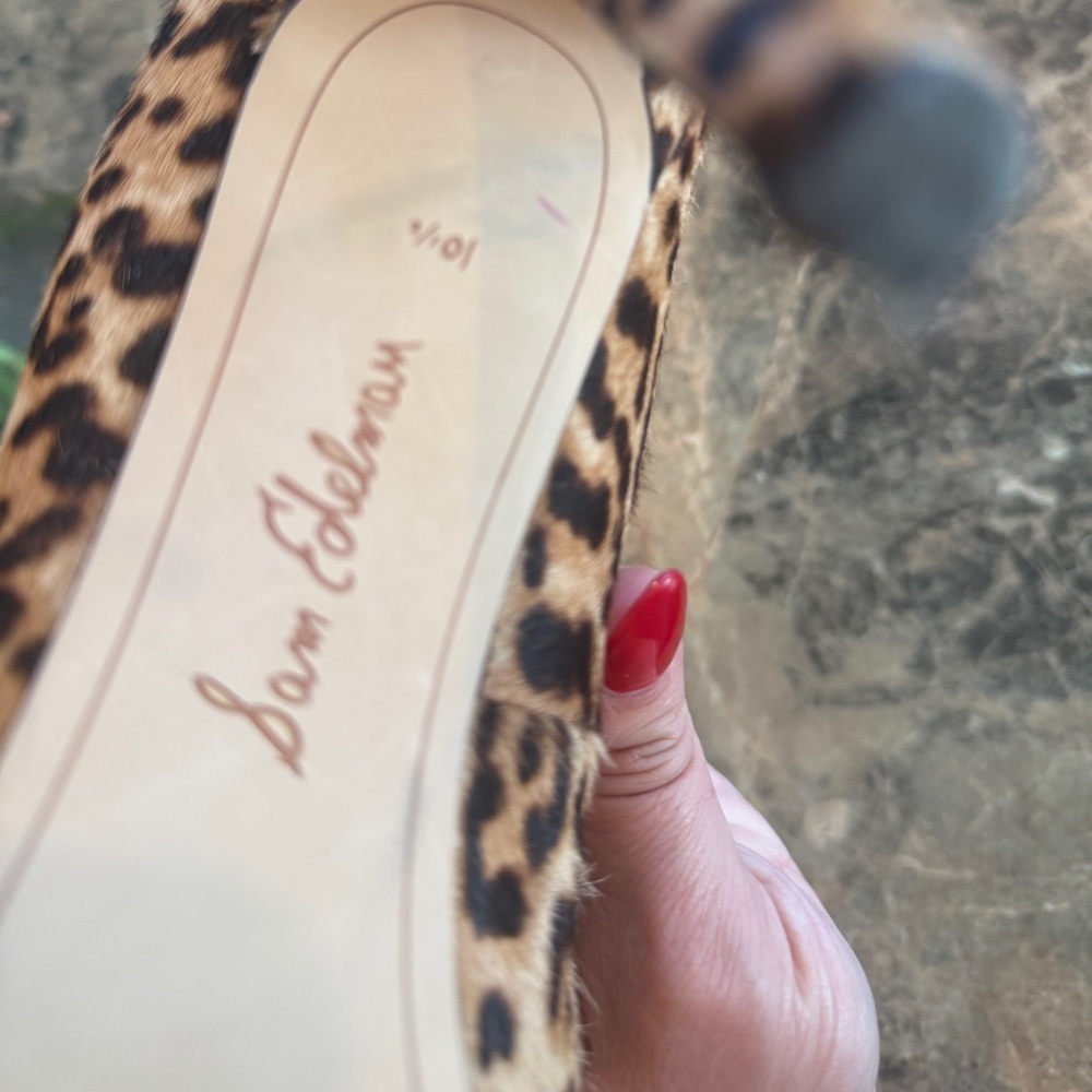 Sam Edelman Leopard pumps - Picture 6 of 8